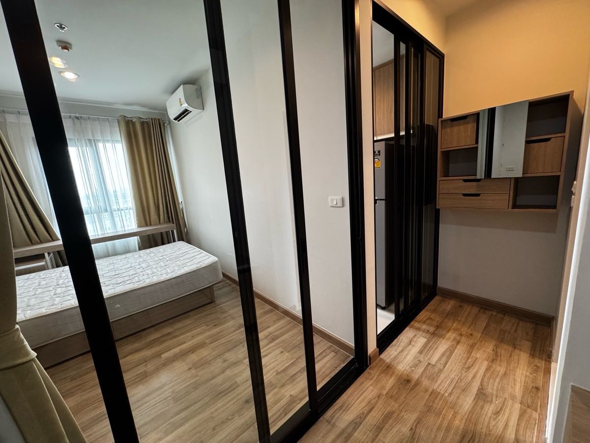 For RentCondoBangna, Bearing, Lasalle : For rent 📍 Niche Mono Sukhumvit - Bearing 📍 near BTS Bearing, fully furnished and equipped with appliances