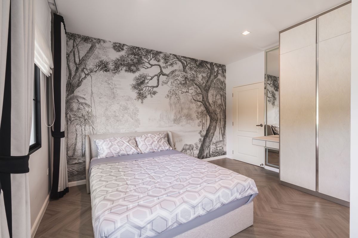 For SaleHousePhutthamonthon, Salaya : Large detached house, quality society, Laddarom Project, Phutthamonthon Sai 3