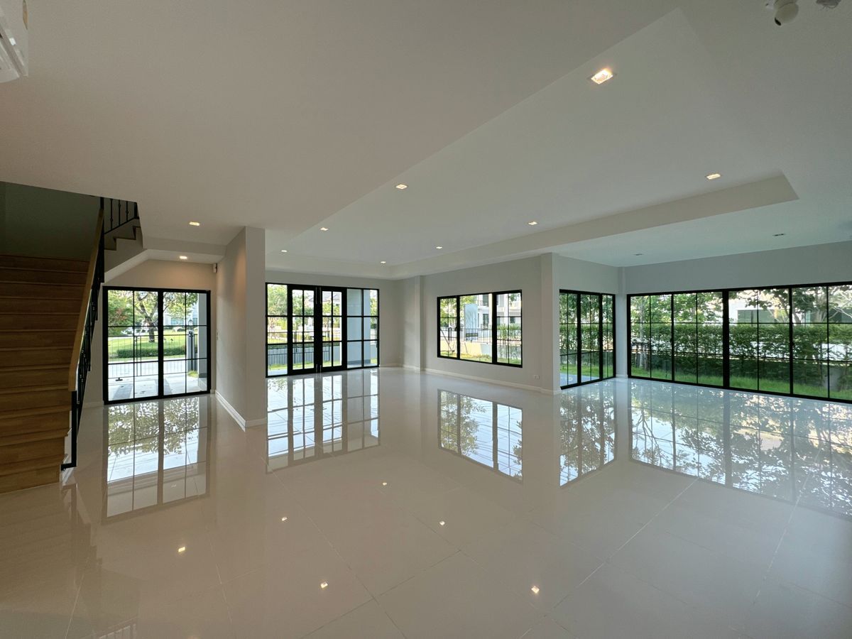 For SaleHousePhutthamonthon, Salaya : Large detached house, quality society, Laddarom Project, Phutthamonthon Sai 3