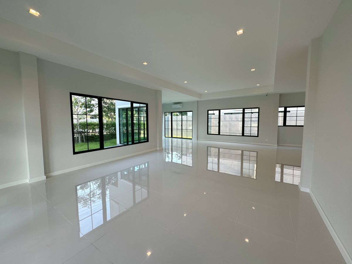 For SaleHousePhutthamonthon, Salaya : Large detached house, quality society, Laddarom Project, Phutthamonthon Sai 3