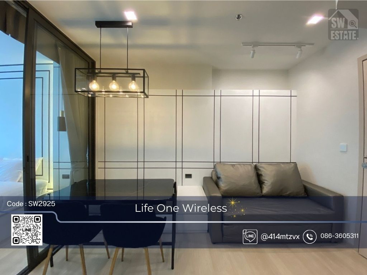 ให้เช่าคอนโดวิทยุ ชิดลม หลังสวน : ✨️ ให้เช่าคอนโด Life One Wireless แต่งสวย พร้อมอยู่✨ 