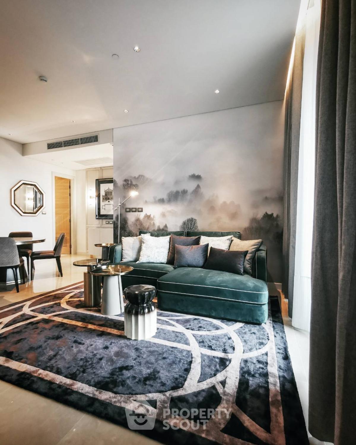For RentCondoWitthayu, Chidlom, Langsuan, Ploenchit : 2-BR Condo at Sindhorn Residence near BTS Ratchadamri
