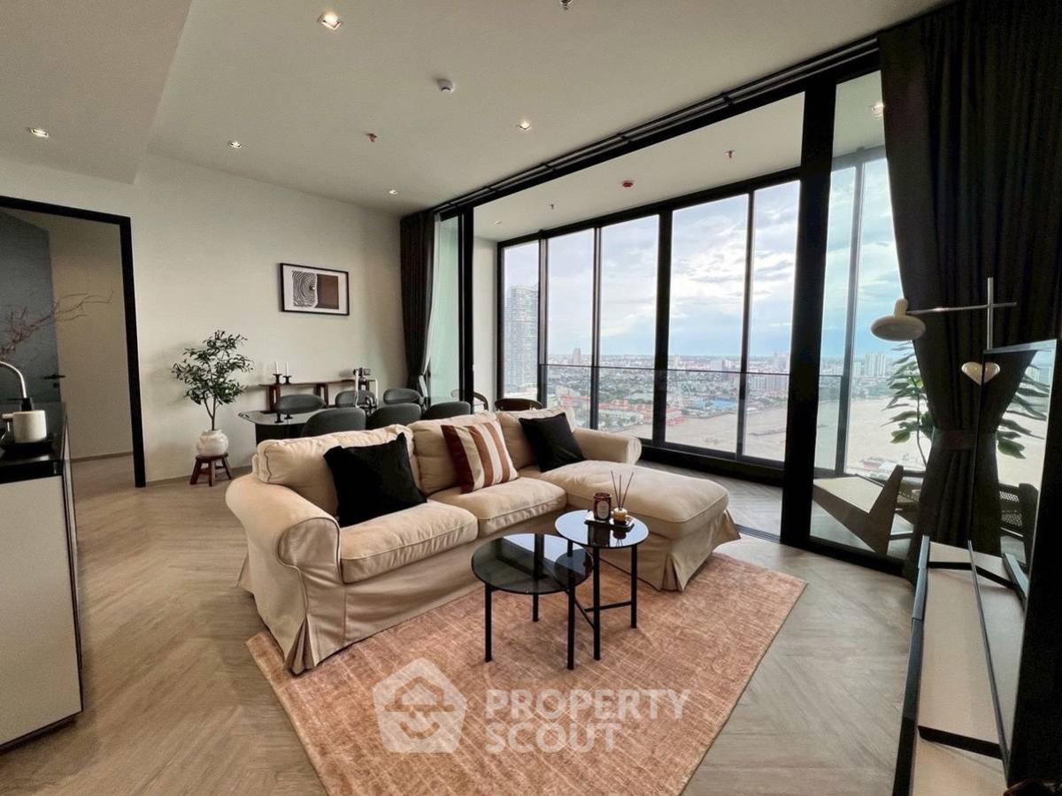 For RentCondoWongwianyai, Charoennakor : 2-BR Condo at Chapter Charoennakhorn - Riverside near BTS Krung Thon Buri