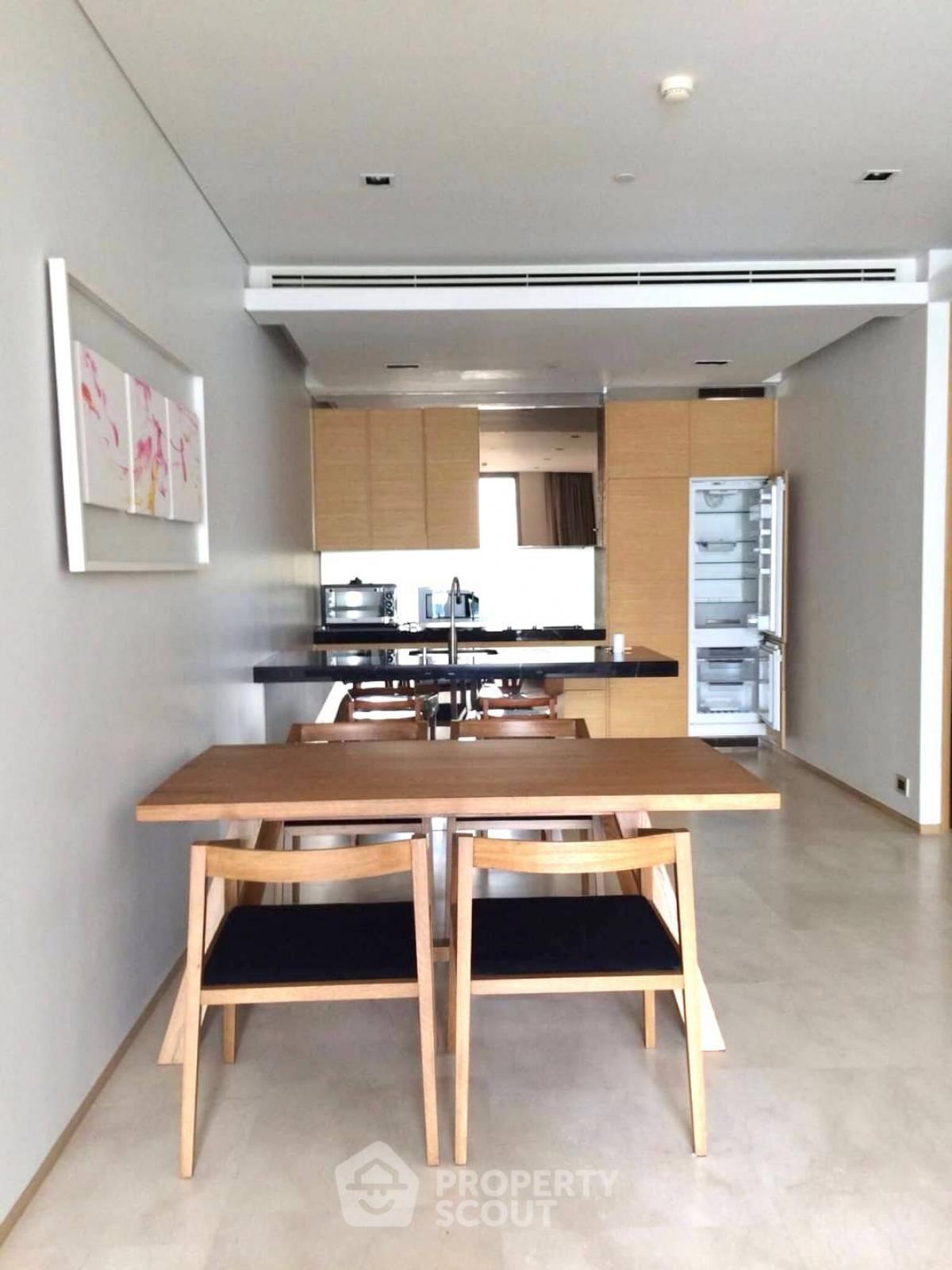 For RentCondoSilom, Saladaeng, Bangrak : 2-BR Condo at Saladaeng Residences near MRT Si Lom