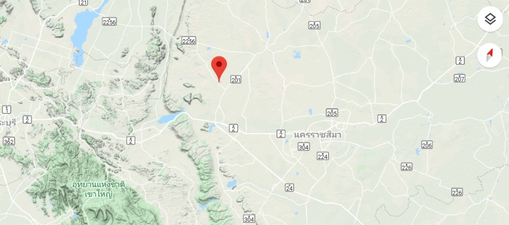 ขายที่ดินโคราช นครราชสีมา : ขายที่ดิน 240 ไร่ ติดถนน 3059 โฉนดครุฑแดง (น.ส.4 จ.) ตำบลกฤษณา อำเภอสีคิ้ว จังหวัดนครราชสีมา (โคราช) ไม่ติดจำนอง พร้อมโอน !!!