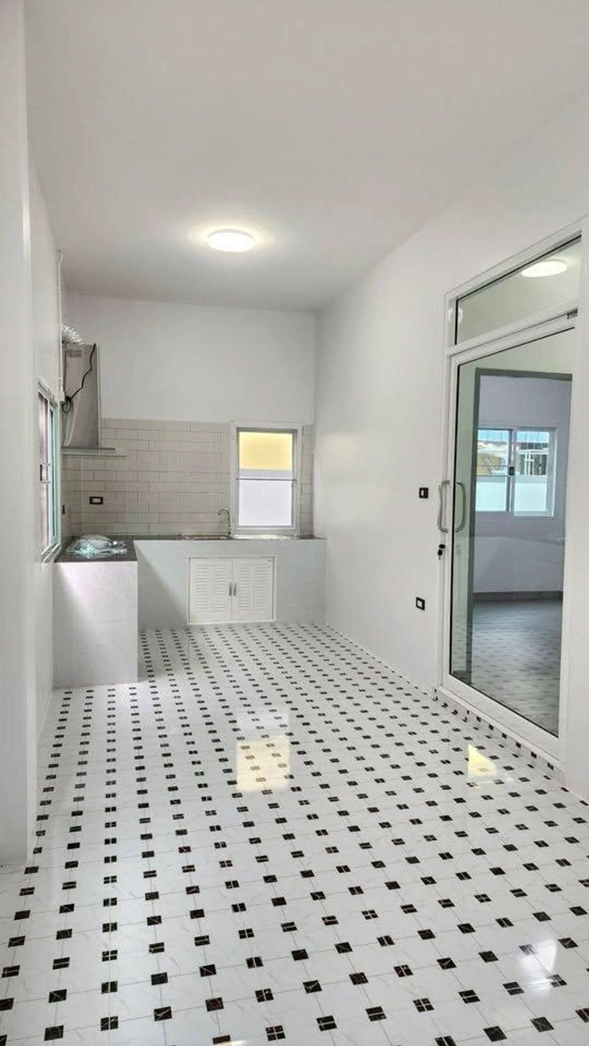 For SaleHouseMin Buri, Romklao : Single-storey house for sale, Nordic style #Buakhao Village, Ramkhamhaeng 174, Soi Buakhao 45, newly renovated, beautiful, ready to move in, area 40 square wah, 3 bedrooms, 3 bathrooms, near the Orange Line, Minburi, Romklao, Suwinthawong, Nimitmai, Sukha