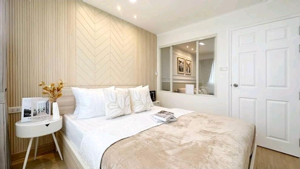 For SaleCondoRatchadapisek, Huaikwang, Suttisan : 🚆 Near MRT Huai Khwang, installments are cheaper than renting! Big room, complete functions, comfortable living in the middle of the city!📍 Lumpini Ville Cultural Center✨️