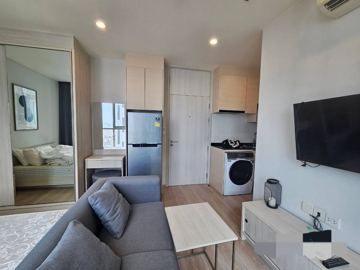 ให้เช่าคอนโดรัชดา ห้วยขวาง : 💥CP-9158💥ว่าง ให้ เช่า  โนเบิล รีวอลฟ์ รัชดา 👉แอดไลน์ @be.easy 