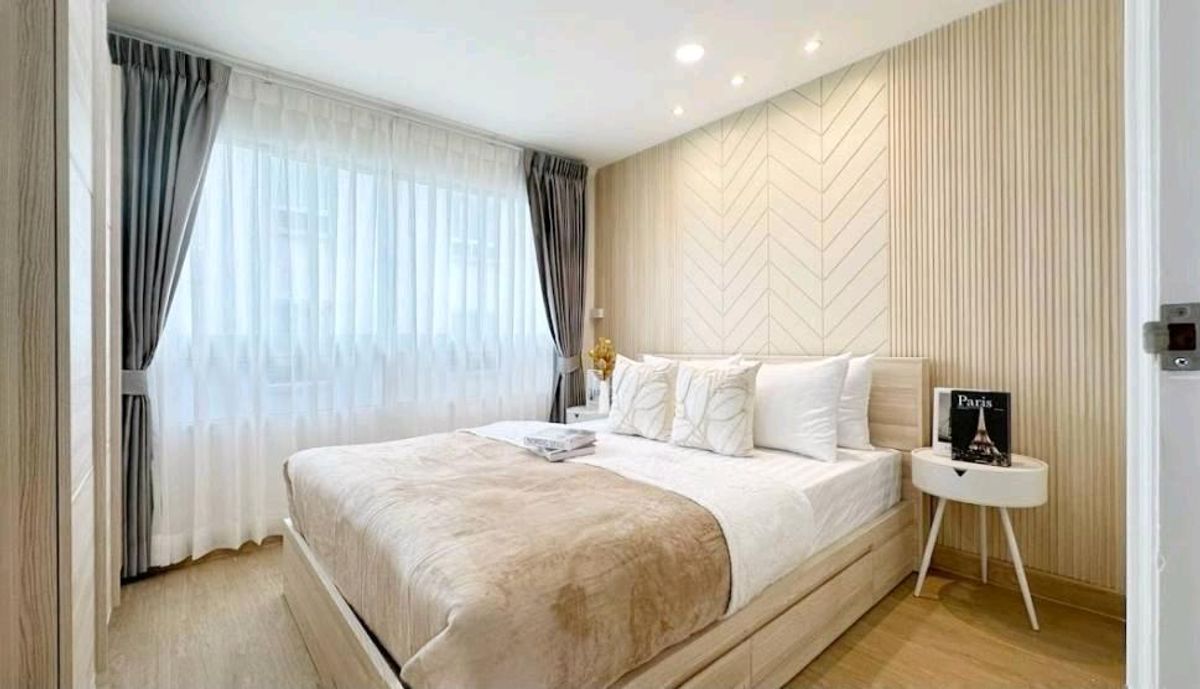 For SaleCondoRatchadapisek, Huaikwang, Suttisan : 🚆 Near MRT Huai Khwang, installments are cheaper than renting! Big room, complete functions, comfortable living in the middle of the city!📍 Lumpini Ville Cultural Center✨️