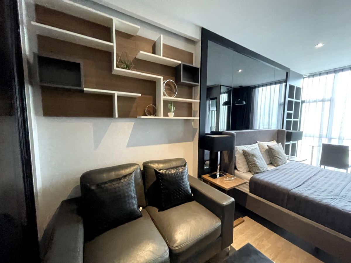 For RentCondoSukhumvit, Asoke, Thonglor : For rent rhythm ekkamai studio room fully furnished 