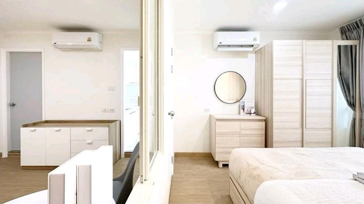 For SaleCondoRatchadapisek, Huaikwang, Suttisan : 🚆 Near MRT Huai Khwang, installments are cheaper than renting! Big room, complete functions, comfortable living in the middle of the city!📍 Lumpini Ville Cultural Center✨️