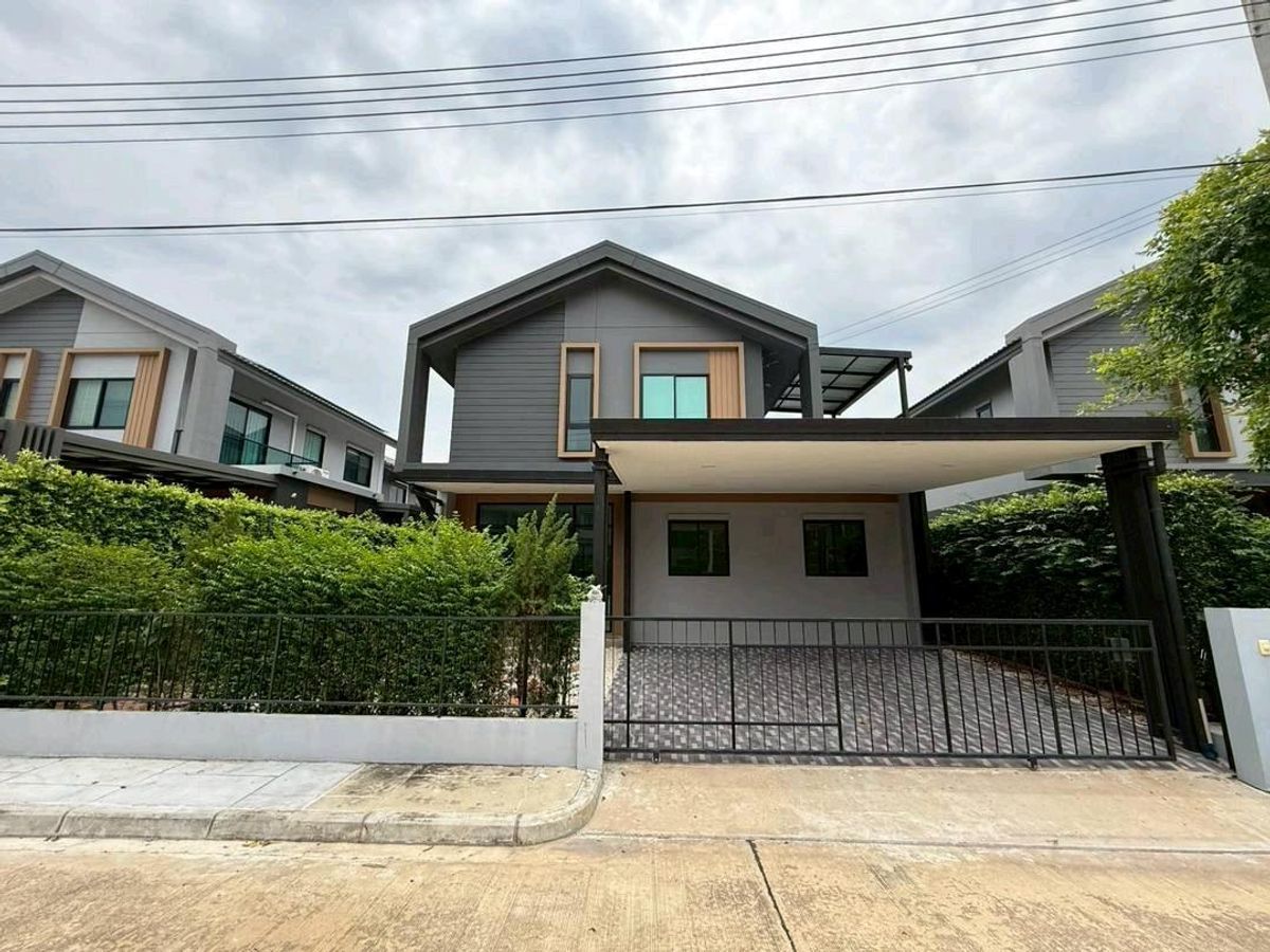 ให้เช่าบ้านปทุมธานี รังสิต ธรรมศาสตร์ : 🏡✨ เช่า ด่วน !! บ้านเดี่ยว  คณาสิริ ราชพฤกษ์ 346 