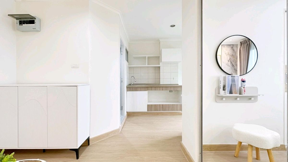 For SaleCondoChokchai 4, Ladprao 71, Ladprao 48, : 🛑 Stop paying rent every month! Pay in installments and own a condo in a prime location in the #Lat Phrao area, near the mall, near the BTS 📌 Lumpini Ville Chokchai 4 🌳