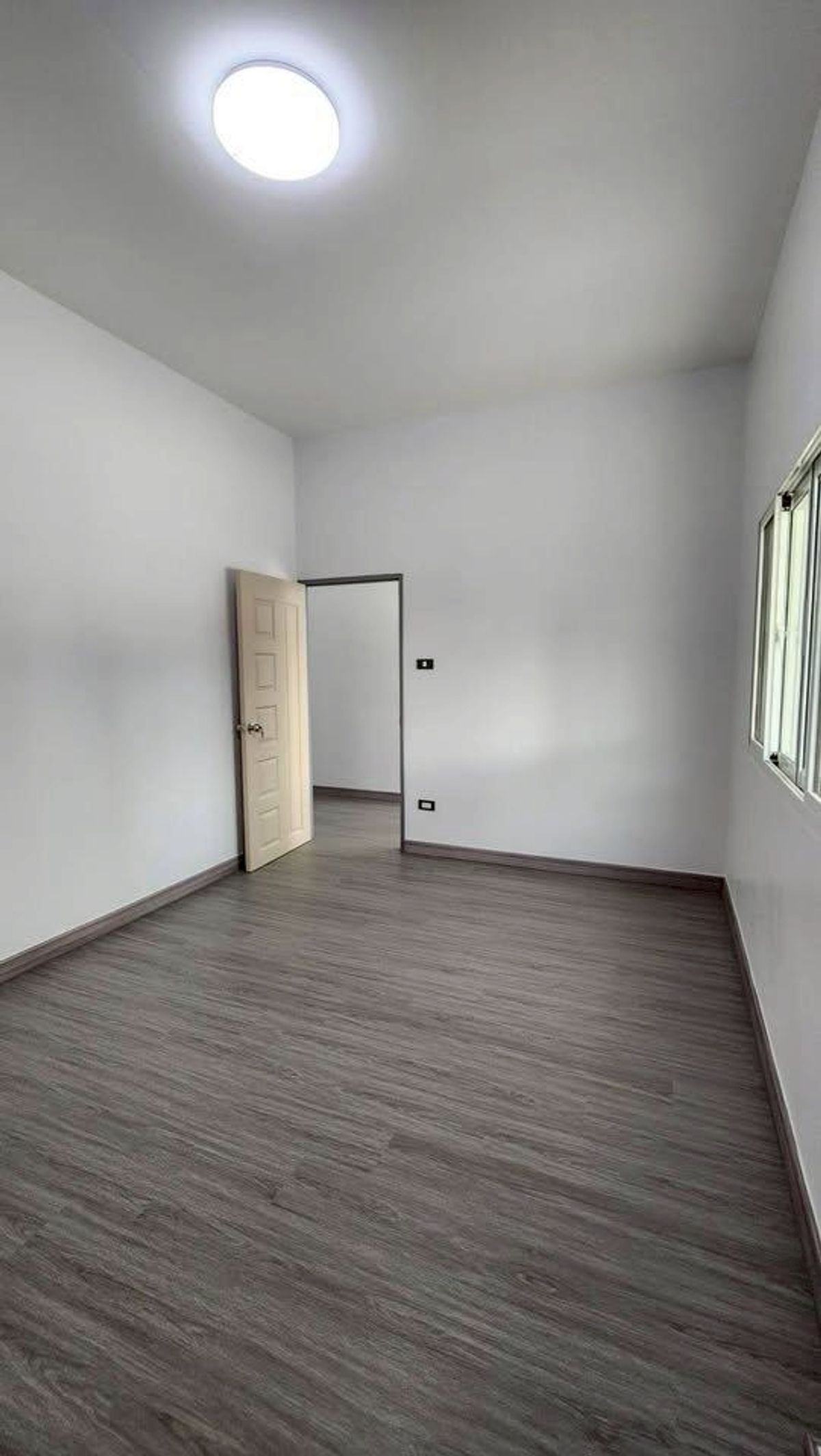 For SaleHouseMin Buri, Romklao : Single-storey house for sale, Nordic style #Buakhao Village, Ramkhamhaeng 174, Soi Buakhao 45, newly renovated, beautiful, ready to move in, area 40 square wah, 3 bedrooms, 3 bathrooms, near the Orange Line, Minburi, Romklao, Suwinthawong, Nimitmai, Sukha