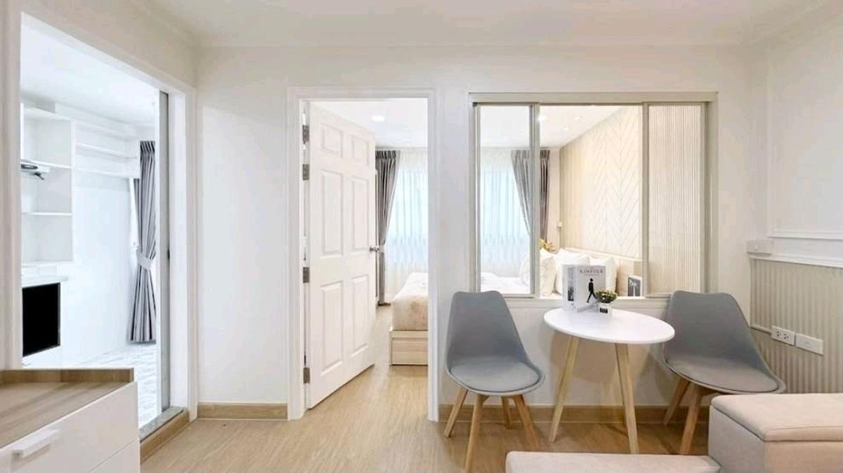 For SaleCondoRatchadapisek, Huaikwang, Suttisan : 🚆 Near MRT Huai Khwang, installments are cheaper than renting! Big room, complete functions, comfortable living in the middle of the city!📍 Lumpini Ville Cultural Center✨️