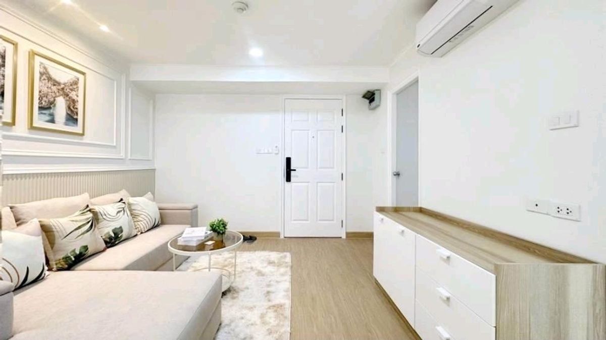 For SaleCondoRatchadapisek, Huaikwang, Suttisan : 🚆 Near MRT Huai Khwang, installments are cheaper than renting! Big room, complete functions, comfortable living in the middle of the city!📍 Lumpini Ville Cultural Center✨️