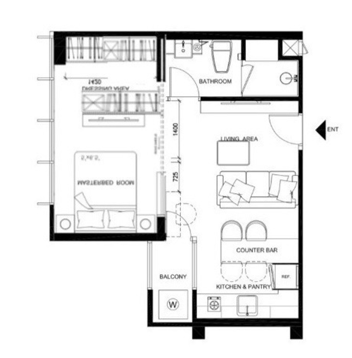 ขายคอนโดราชเทวี พญาไท : ⚡️HotDeal⚡️Wish Signature Midtown Siam 🔥5.4Mb (1bed1bath) 35sqm. 📲0926289149