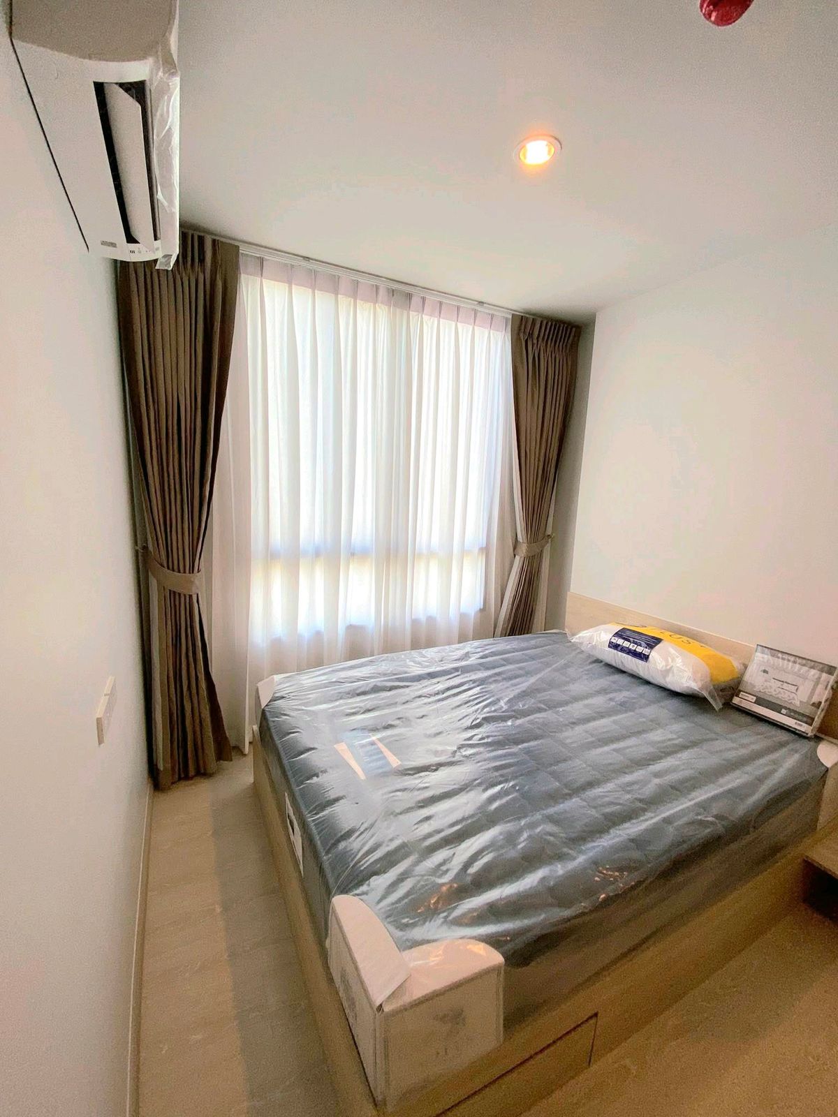 For RentCondoBangna, Bearing, Lasalle : Condo for rent, new room‼️ 13,000 baht 🔹Nue Mega Plus Bangna, near Mega Banga, only 0 meters.