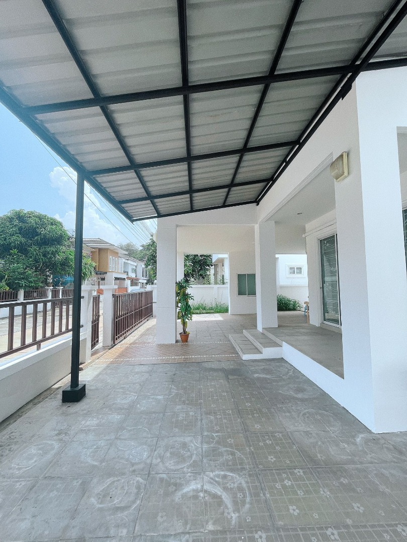 For RentHouseSriracha Laem Chabang Ban Bueng : 🔥Urgent for rent🔥 Single house, ready to move in - Crystal Plus Village, Sriracha, 4 bedrooms, 3 bathrooms ❗