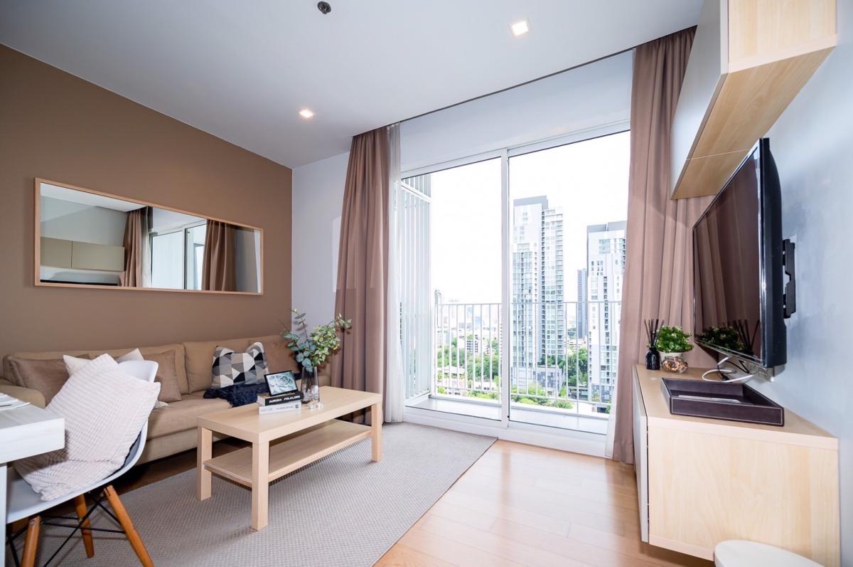 For RentCondoSukhumvit, Asoke, Thonglor : 🔥For urgent rent🔥 HQ Thonglor, beautiful room, fully furnished, ready to move in, convenient transportation ❗