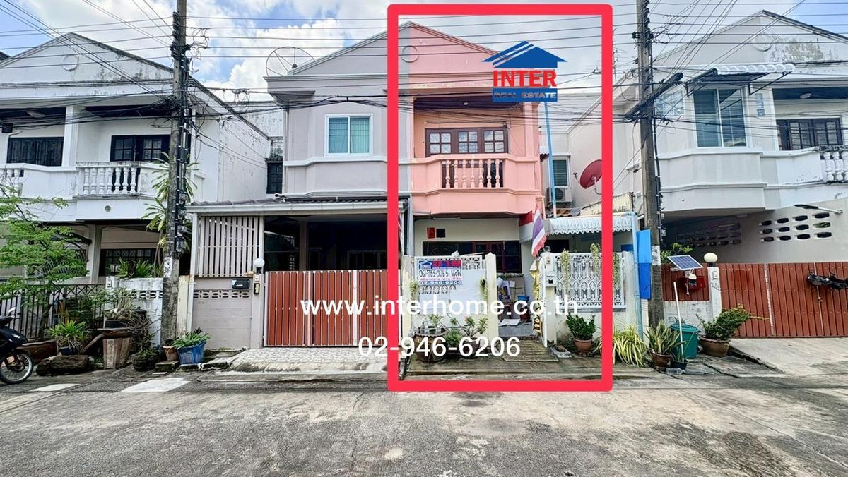 ขายทาวน์โฮมลาดพร้าว101 แฮปปี้แลนด์ : ทาวน์เฮ้าส์ 2 ชั้น 18.2 ตร.ว. หมู่บ้านการ์เด้นท์วิลล์101 ถนนลาดพร้าว101 ซอยลาดพร้าว101 ซอย50แยก1 ถนนลาดพร้าว101 ถนนโพธิ์แก้ว เขตบางกะปิ กรุงเทพมหานคร