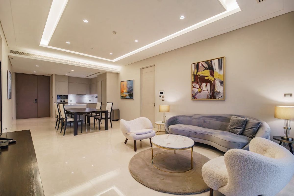 For RentCondoWitthayu, Chidlom, Langsuan, Ploenchit : 💎 For Sale / Rent🌿THE RESIDENCES AT SINDHORN KEMPINSKI✨ Luxury 2-Bedroom | Lumpini Park View | 5-Star Living in the Heart of Bangkok✨