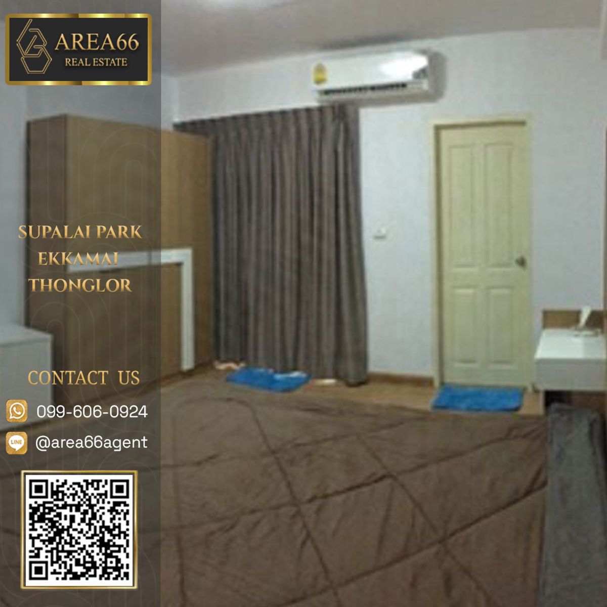 For SaleCondoRama9, Petchburi, RCA : 🔥For sale!! Condo Supalai Park Ekkamai