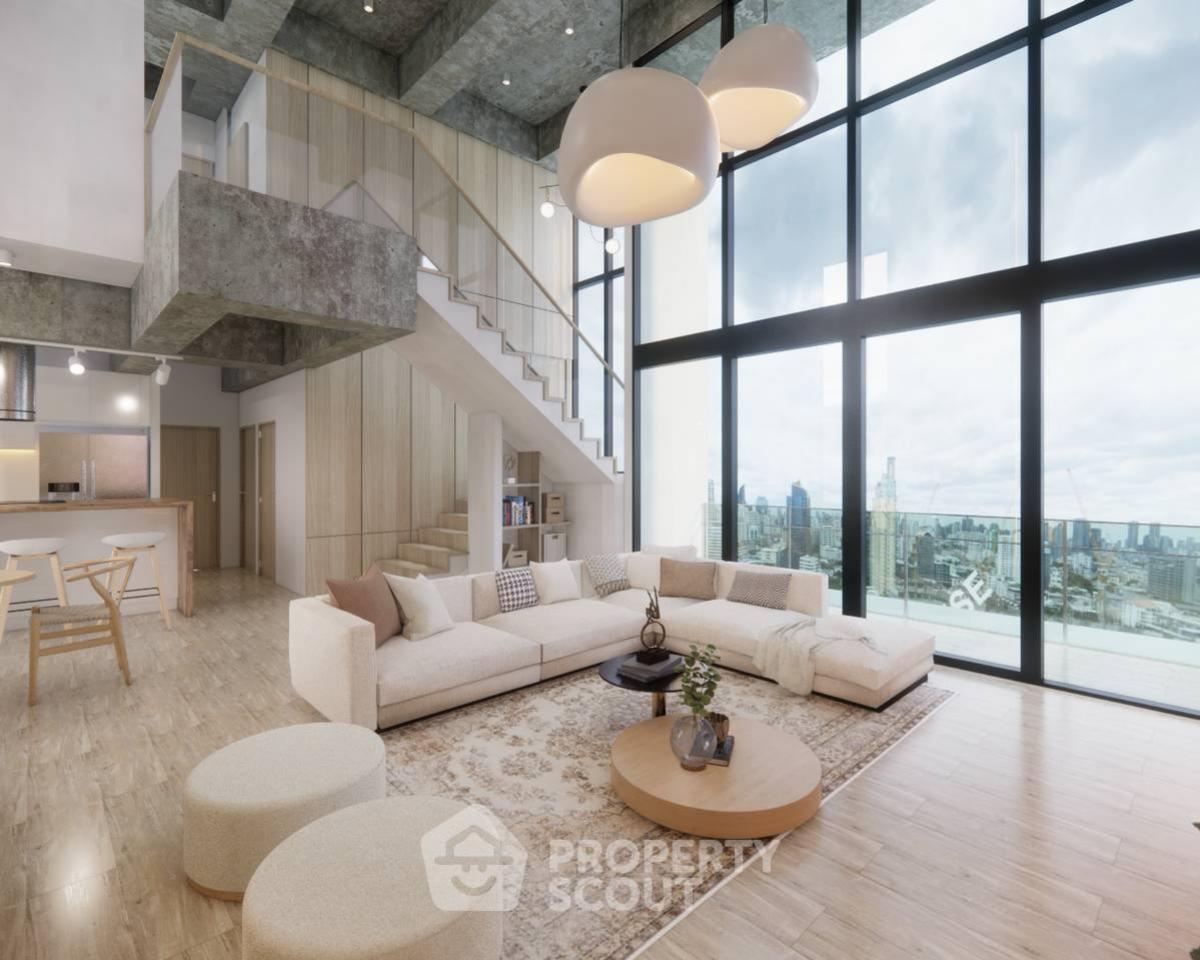 For SaleCondoSukhumvit, Asoke, Thonglor : RARE BARESHELL DUPLEX PENTHOUSE IN THONGLOR (SOLD IN CONDITION BARESHELL)