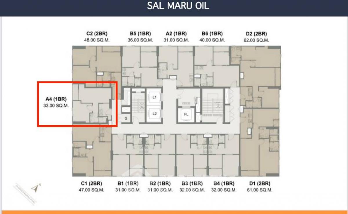 For SaleCondoSiam Paragon ,Chulalongkorn,Samyan : 1-BR Condo at Maru Chula near MRT Hua Lamphong