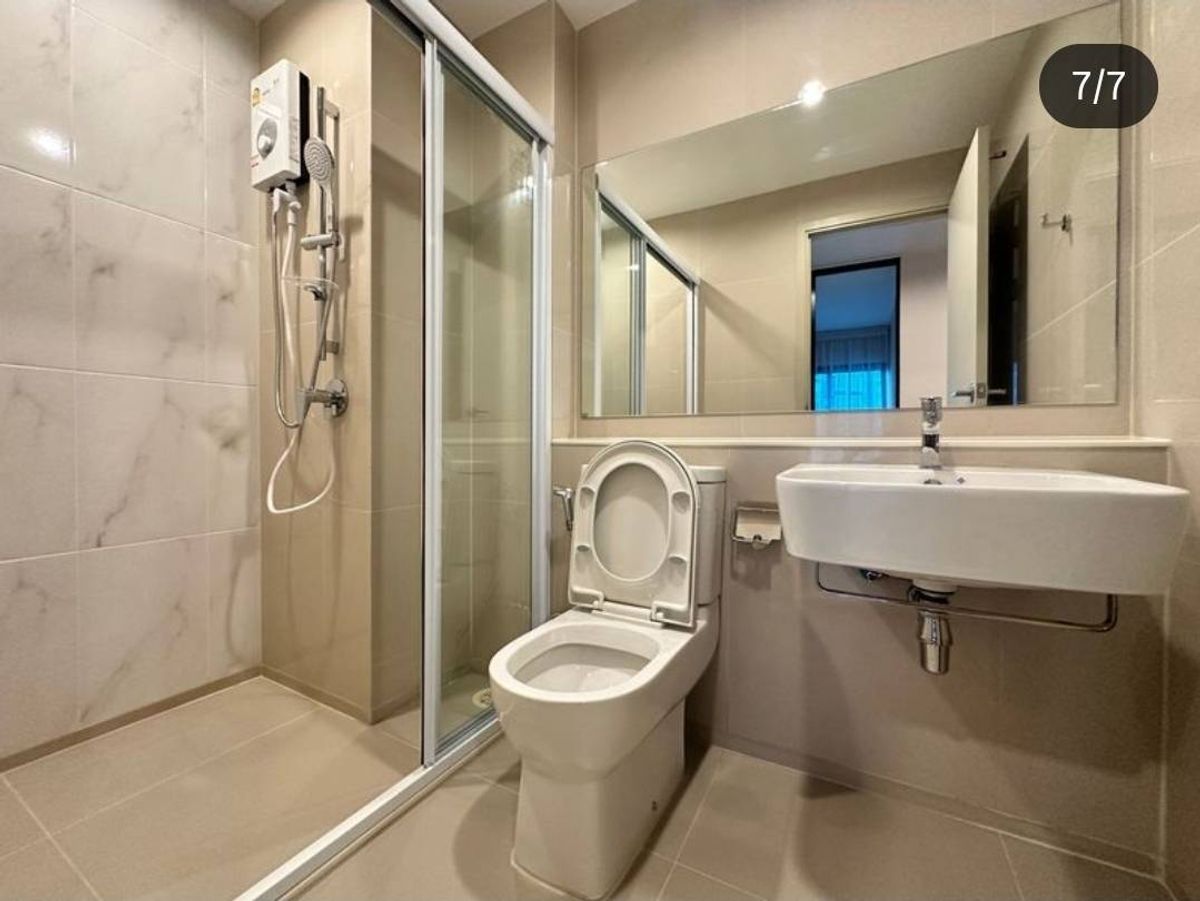 For RentCondoSamut Prakan,Samrong : For rent 🔥 Aspire Erawan Prime 🔥 Fully furnished and equipped, near BTS Chang Erawan