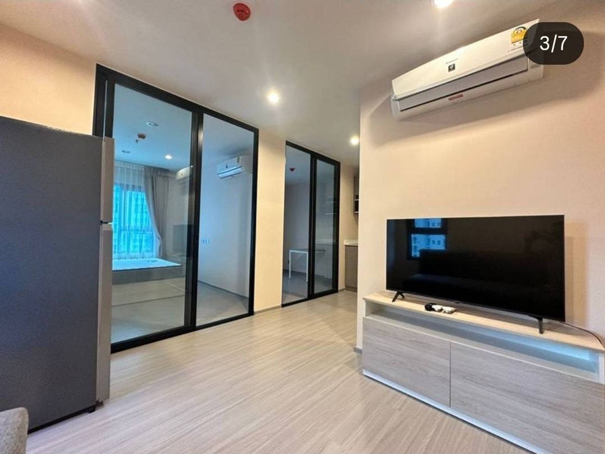 For RentCondoSamut Prakan,Samrong : For rent 🔥 Aspire Erawan Prime 🔥 Fully furnished and equipped, near BTS Chang Erawan
