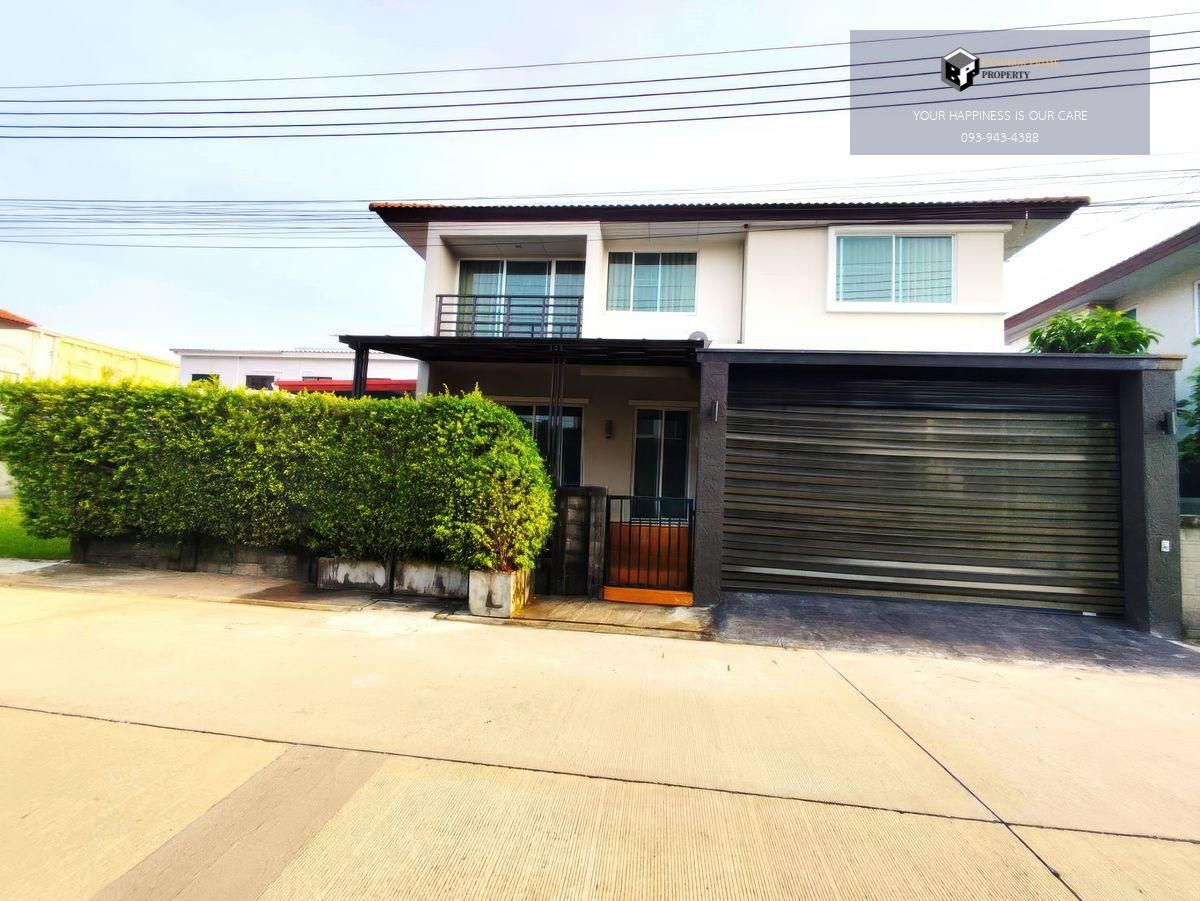 For SaleHouseLadkrabang, Suwannaphum Airport : Casa Premium On Nut-Wongwaen | Corner house facing east. Get the morning sun The afternoon is not hot. If you want to write a book, write a letter, write a letter, or write a letter #2025101412333