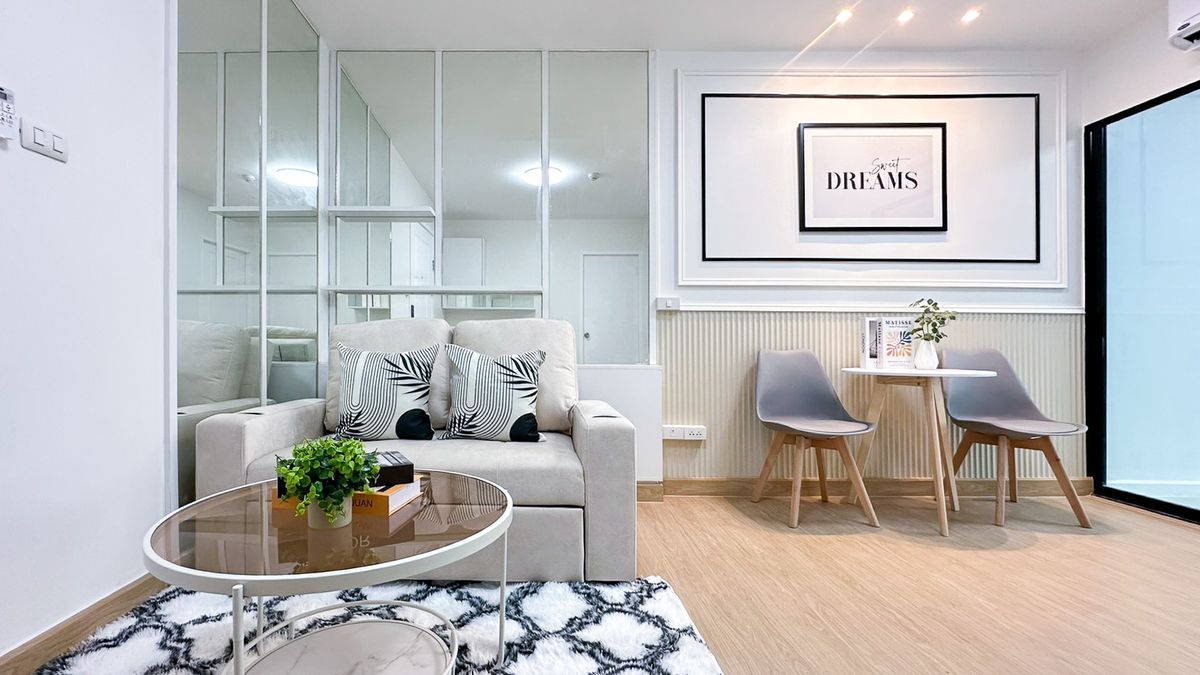 For SaleCondoSeri Thai, Ramkhamhaeng Nida : I condo project, Sukhapiban 2, Bang Kapi, Ramkhamhaeng, Sukhapiban, NIDA, near MRT Ramkhamhaeng and MRT Bang Kapi.