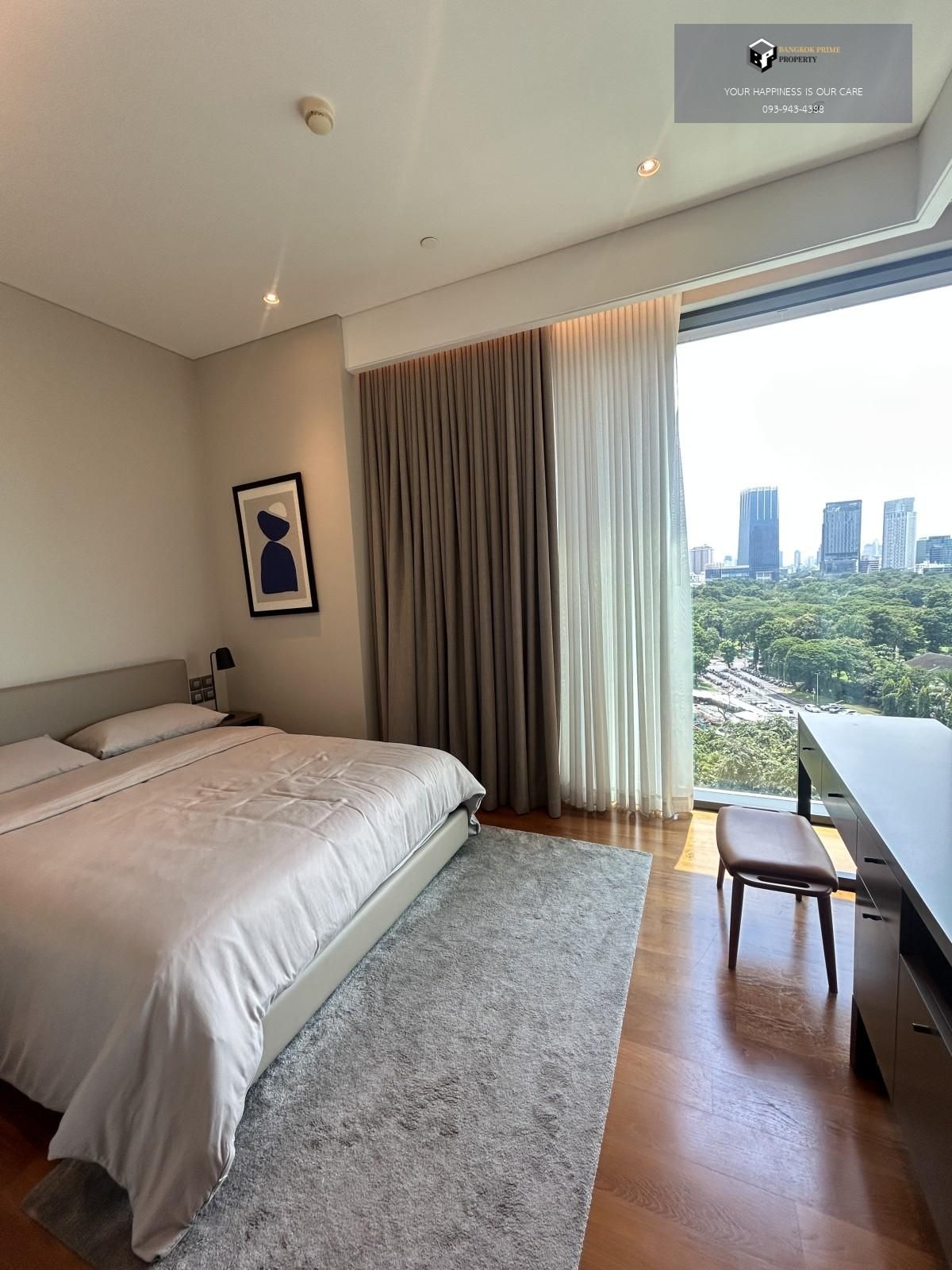 For RentCondoWitthayu, Chidlom, Langsuan, Ploenchit : Sindhorn Tonson | Great Deal! Prime location 💎 Ready to move in with beautiful city views #2025101412344