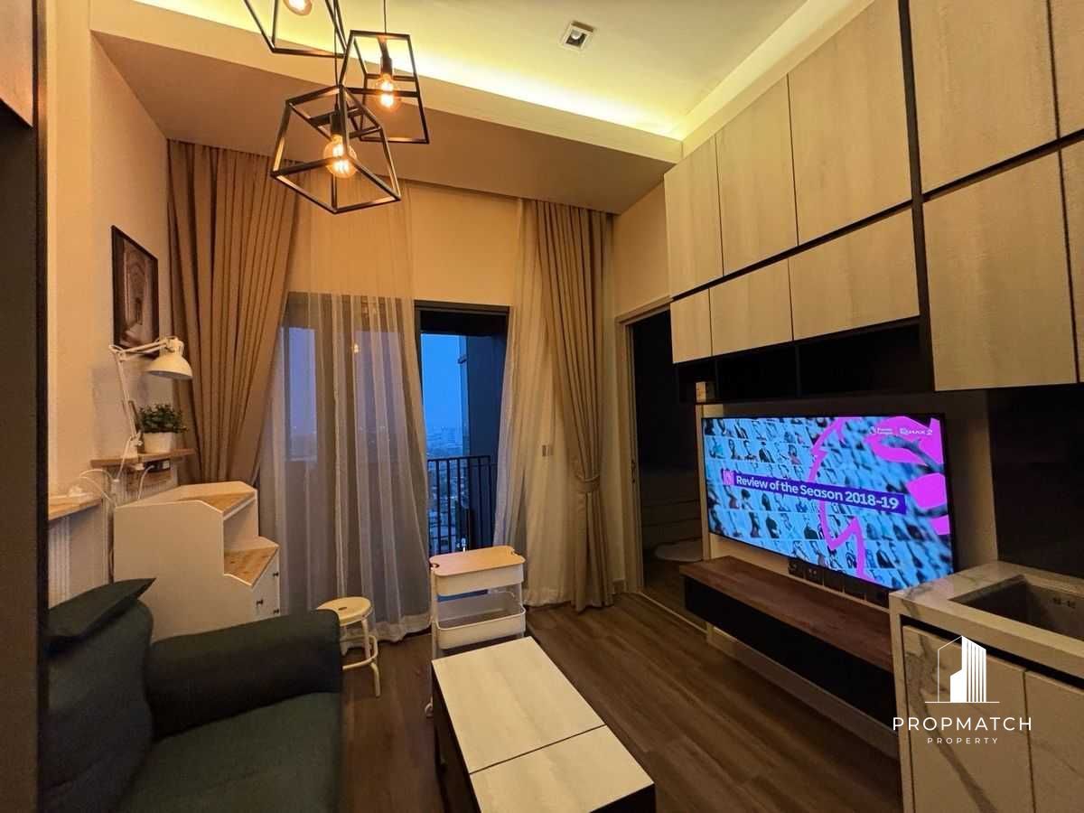 For RentCondoOnnut, Udomsuk : ✨Flash Deal ✨The Line Sukhumvit 101( 1Bed 1Bath 30SQM.) Fully furnished, ready to move in!! Only 18,000 baht per month Tel.0981315848 @propmatch
