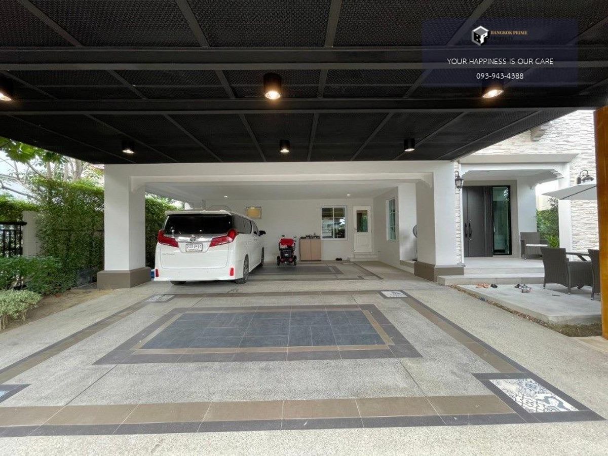For SaleHouseVipawadee, Don Mueang, Lak Si : Nantawan Ramintra-Paholyothin 50 | Corner plot house, facing south, Fully Furnished 角地独栋别墅，朝南，全套家具配置 #2025101612348
