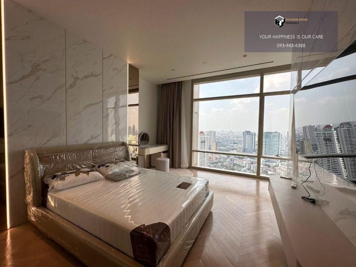 For RentCondoSathorn, Narathiwat : Four Season Private Residence | Four Seasons Private Residences, river view, fully furnished, ready to move in #2025101412327