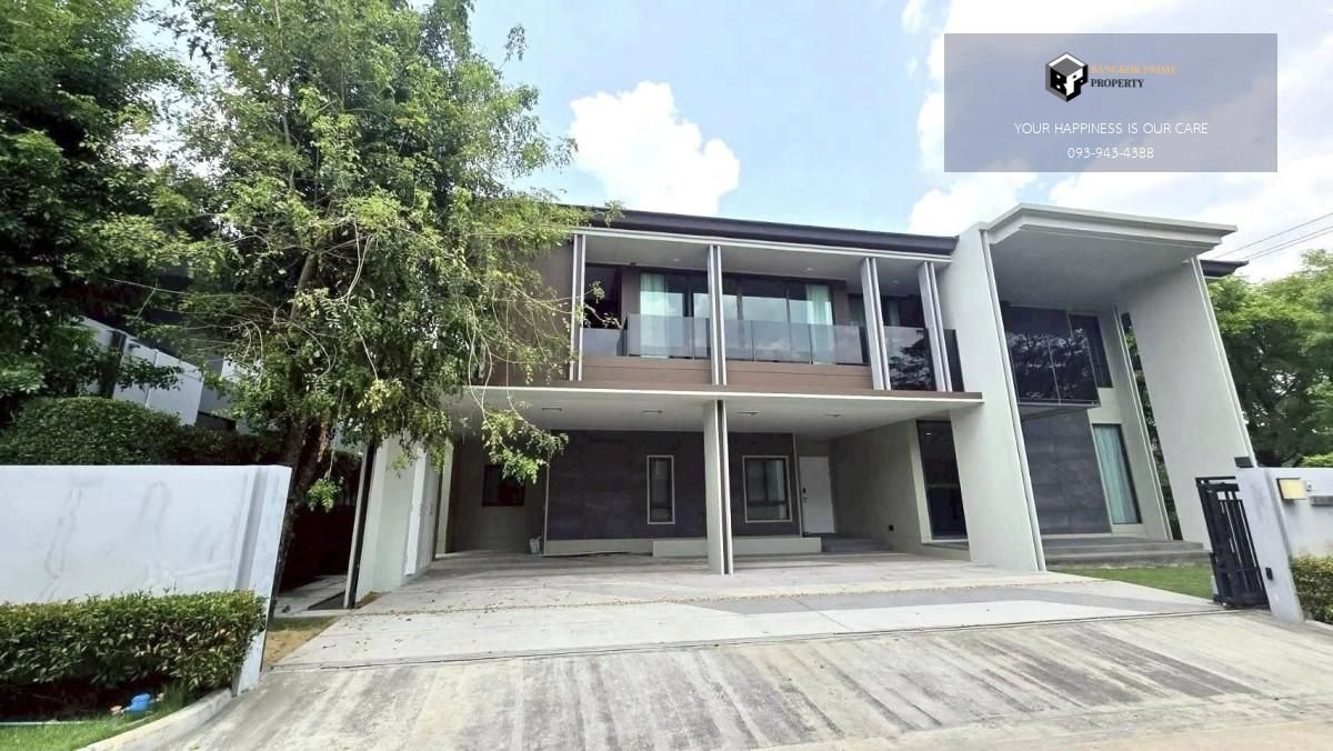 ให้เช่าบ้านบางนา แบริ่ง ลาซาล : Setthasiri - Krungthep Kreetha 2 | บ้านใหม่ไซส์ใหญ่สุด ใกล้ club house หันหน้าทิศใต้ ไม่มีสายไฟหน้าบ้าน 最大的新房子，靠近俱乐部会所，坐北朝南，房子前面没有电线。 #2025101412336