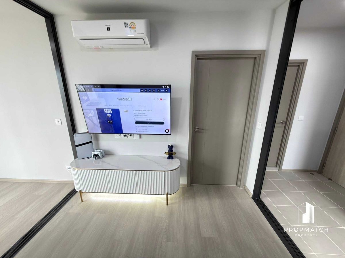 For RentCondoOnnut, Udomsuk : ✨Flash Deal ✨Aspire Onnut Station( 1Bed 1Bath 35SQM.) Fully furnished, ready to move in!! Only 27,000 baht per month Tel.0981315848 @propmatch