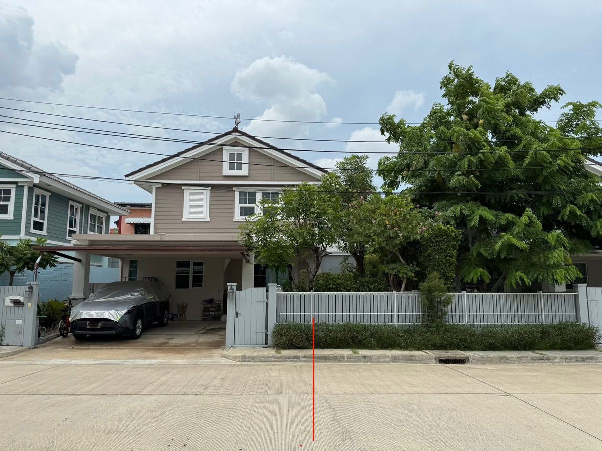 For RentHouseNawamin, Ramindra : ER25080 for rent Chaiyaphruek ChatuChot-Watcharapol | 2-story detached house, 3 bedrooms, 3 bathrooms | Area 50.70 sq m., usable area 131 sq m. | Rent 38,000 baht/month.