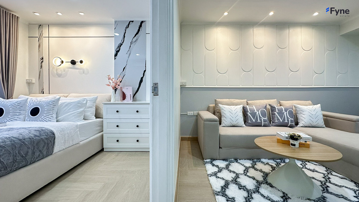 For SaleCondoRatchadapisek, Huaikwang, Suttisan : Lumpini Ville Cultural Center Project, near MRT Huai Khwang, Ratchada, Huai Khwang, Rama 9, Ramkhamhaeng, Lat Phrao.