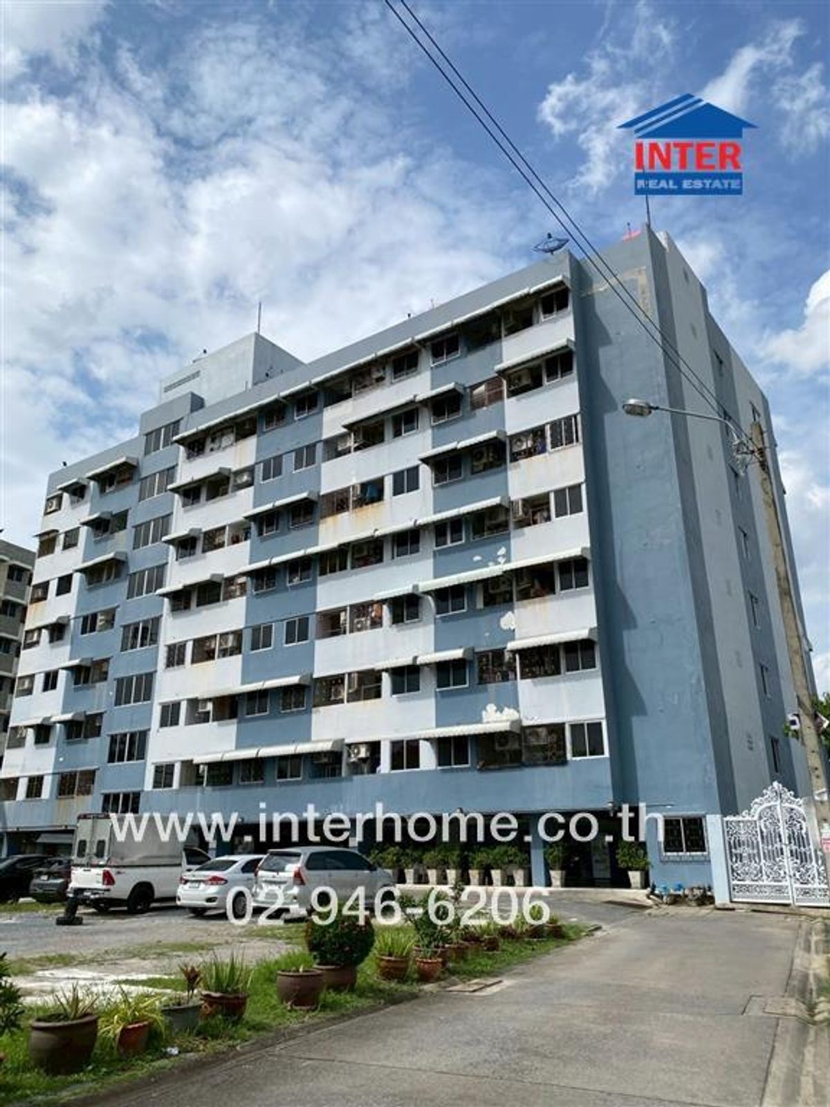 For SaleCondoPinklao, Charansanitwong : Condominium 31.1 sq m., Bangkok Noi Waterside, Building 1, near the Legal Execution Department, Soi Termboon, Bang Khun Non Road. Bangkok Noi District Bangkok