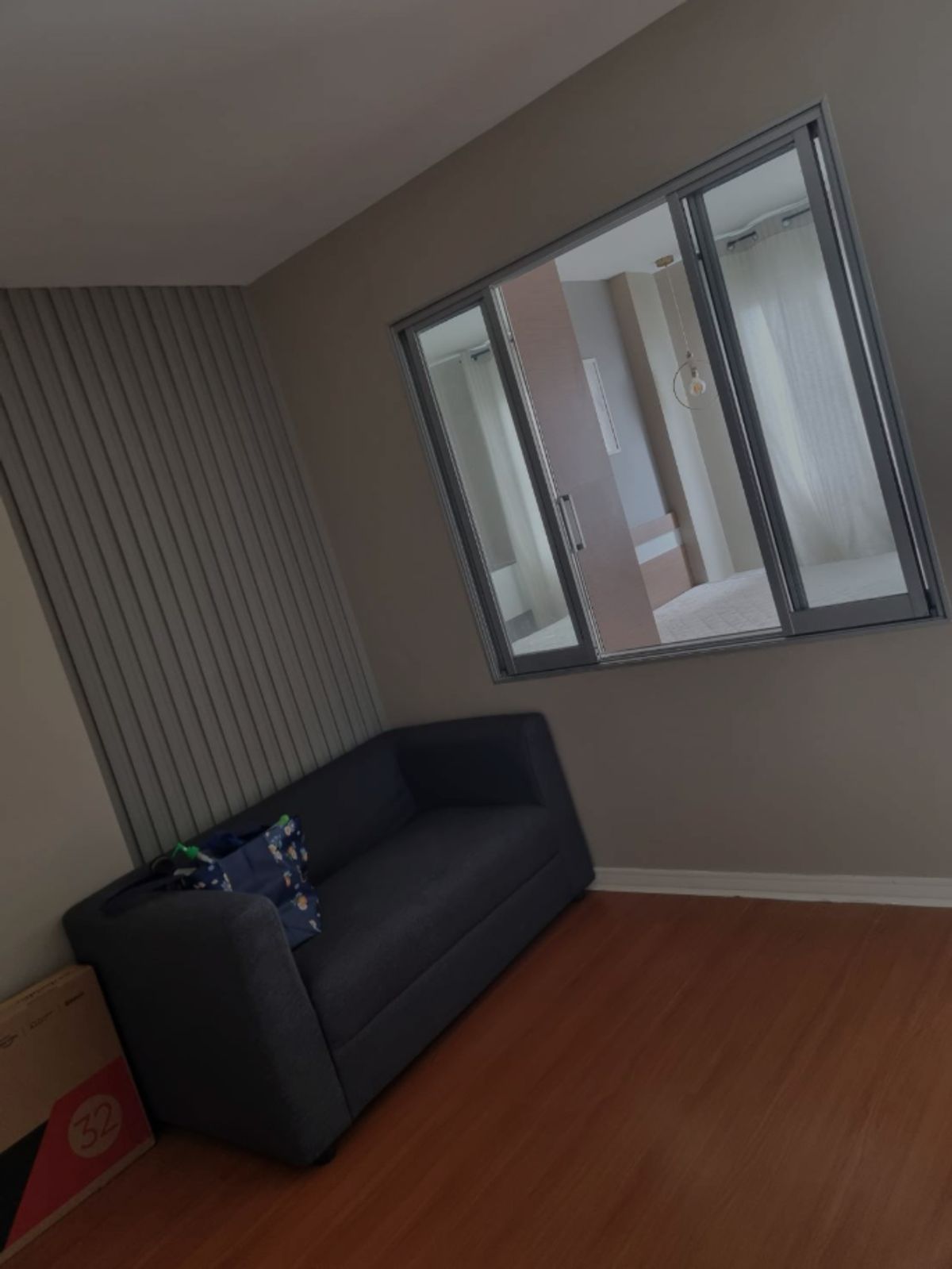 For RentCondoRamkhamhaeng, Hua Mak : For rent, Lumpini Bodindecha-Ramkhamhaeng, Building B3, 5th floor, beautiful, simple, good room, good price, 7000 baht/mo.