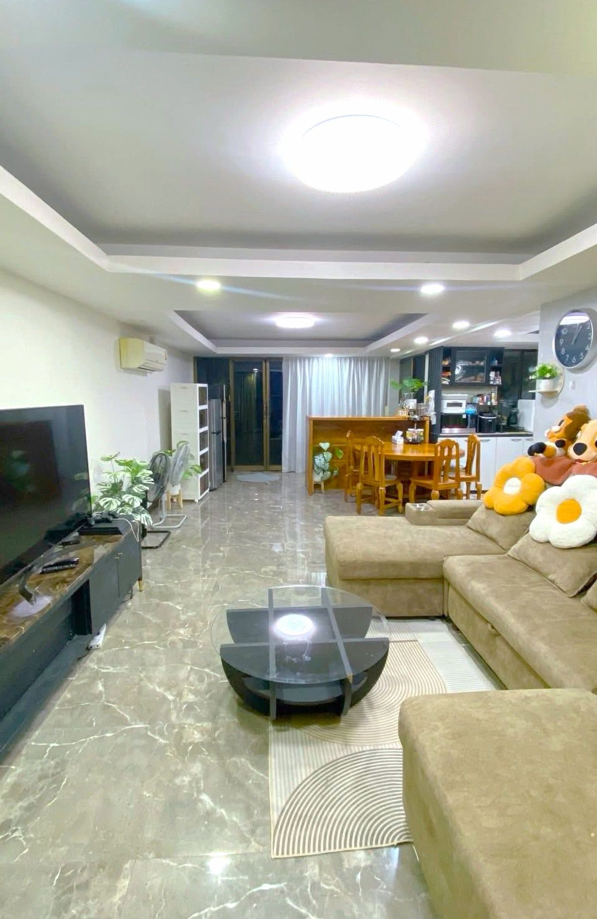 For RentTownhomeRatchadapisek, Huaikwang, Suttisan : HK0610♛Townhouse for rent, 5 bedrooms⚝Ratchada-Din Daeng♜MRT Rama 9∞099-5919653,065-9423251▚Line@sureresidence