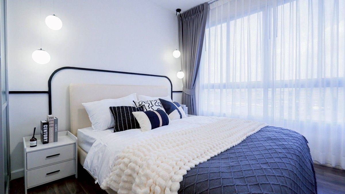 For SaleCondoPinklao, Charansanitwong : D Condo Campus Resort Ratchaphruek - Charan 13, spacious room, closed kitchen, balcony, good view _Do745