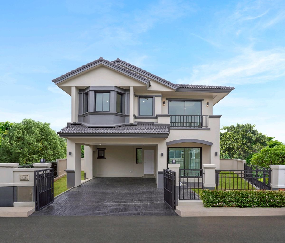 For SaleHouseNonthaburi, Bang Yai, Bangbuathong : 🔥For sale - newly decorated second-hand house, LH brand, Manthana Ratchaphruek project 🔥