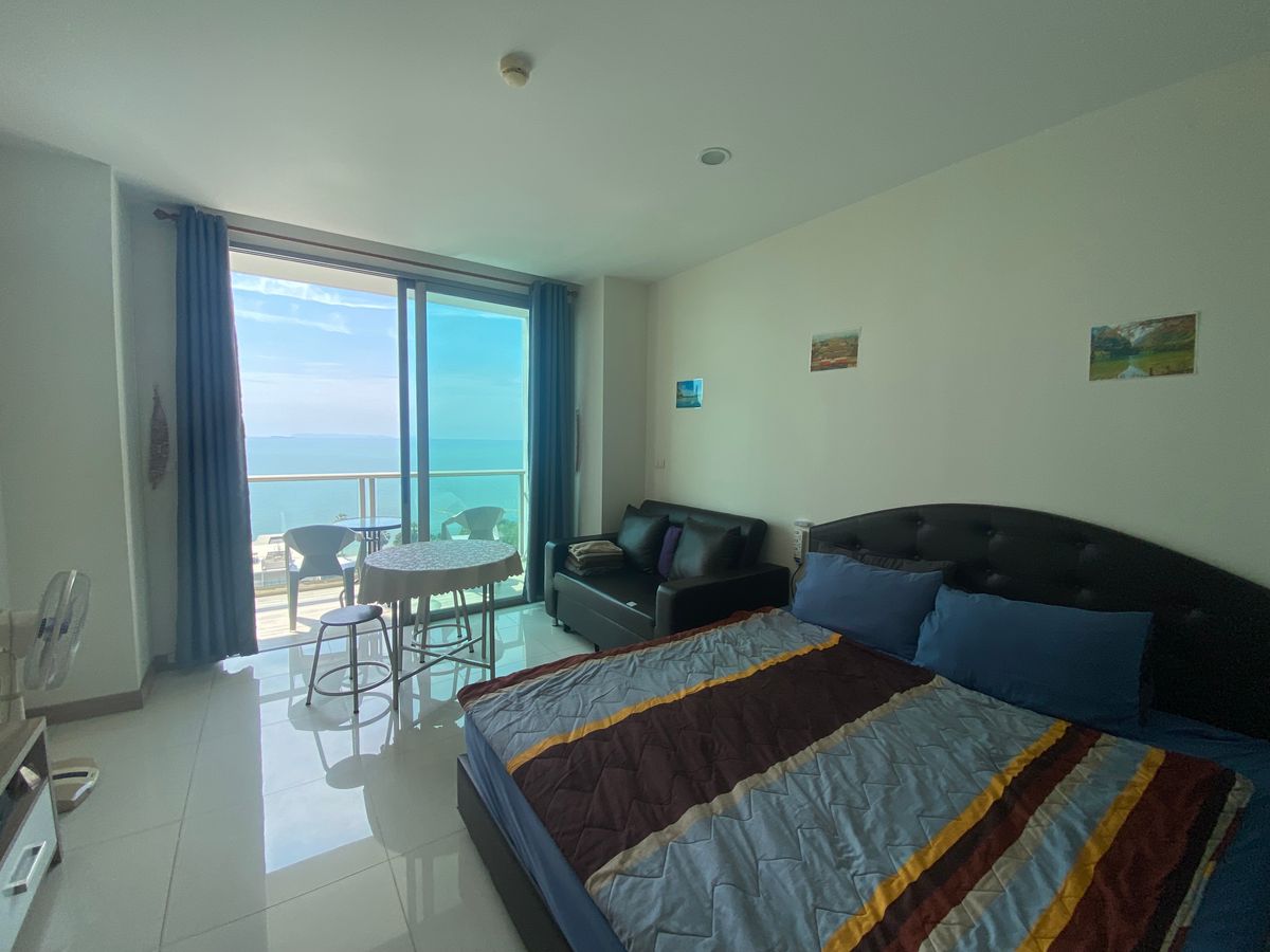 ขายคอนโดแจ้งวัฒนะ เมืองทอง : For sale Condo Riviera Wongamat Beach pattaya Studio Sea view (S03-2149) 