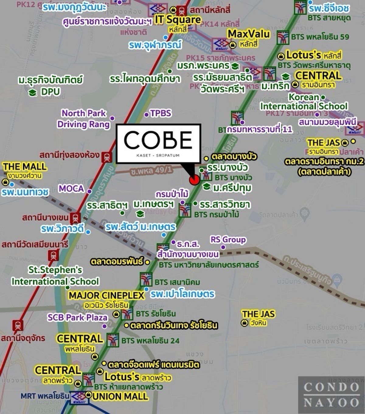 ขายร้านค้า/ตลาดนัดสะพานควาย จตุจักร : ขาย SHOP 3 @ COBE Kaset–Sripatum (88.93 ตร.ม.) ทำเลหน้ามหาลัยฯ ติด BTS | 082-4499822