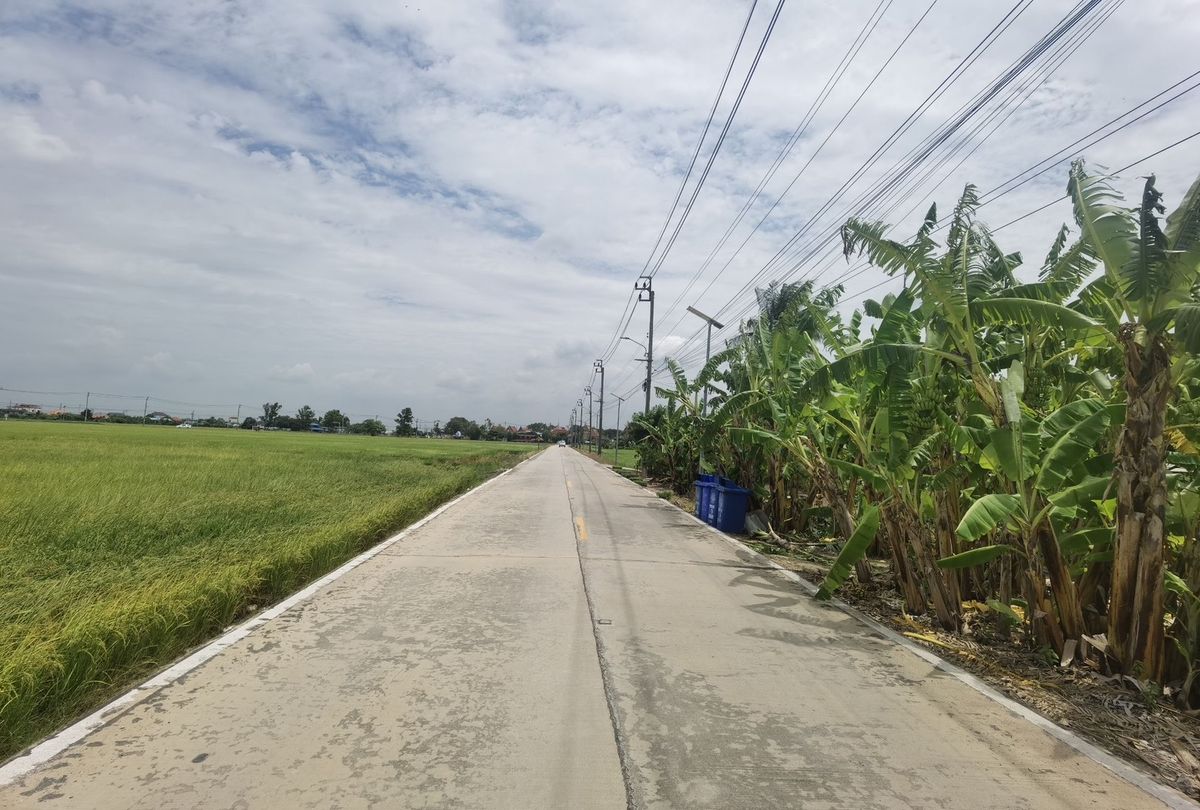 ขายที่ดินสมุทรปราการ สำโรง : ขายที่ดินแปลงสวย ใกล้วัดนาคราช บางพลีน้อย บางบ่อ สมุทรปราการ