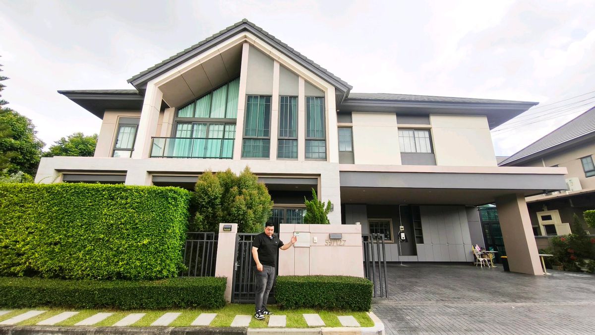ขายบ้านแจ้งวัฒนะ เมืองทอง : บางกอกบูเลอวาร์ดแจ้งวัฒนะ 2 บ้านเดี่ยวหลังมุมฟรีตกแต่งครบ เจ้าของตกแต่งต่อเติมไป 7 ล้านบาท 